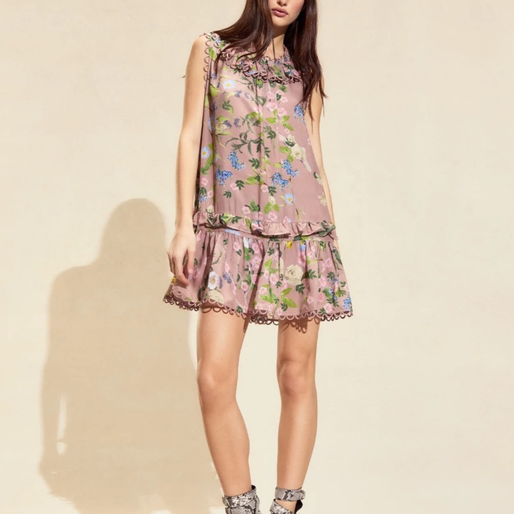 Cynthia Rowley Lilie Floral Mini Dress